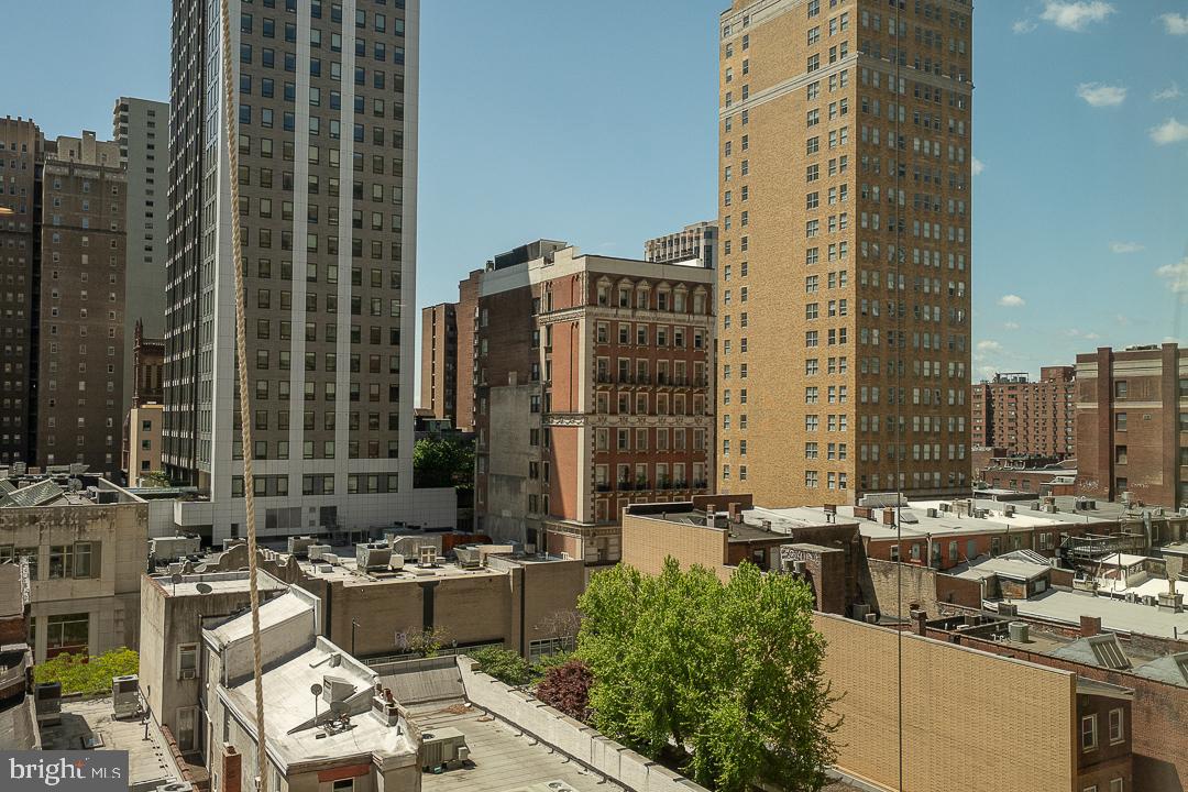 1919 Chestnut Street, Unit 807 Philadelphia, PA 19103 - Photo 16 of 25 a city view with tall buildings