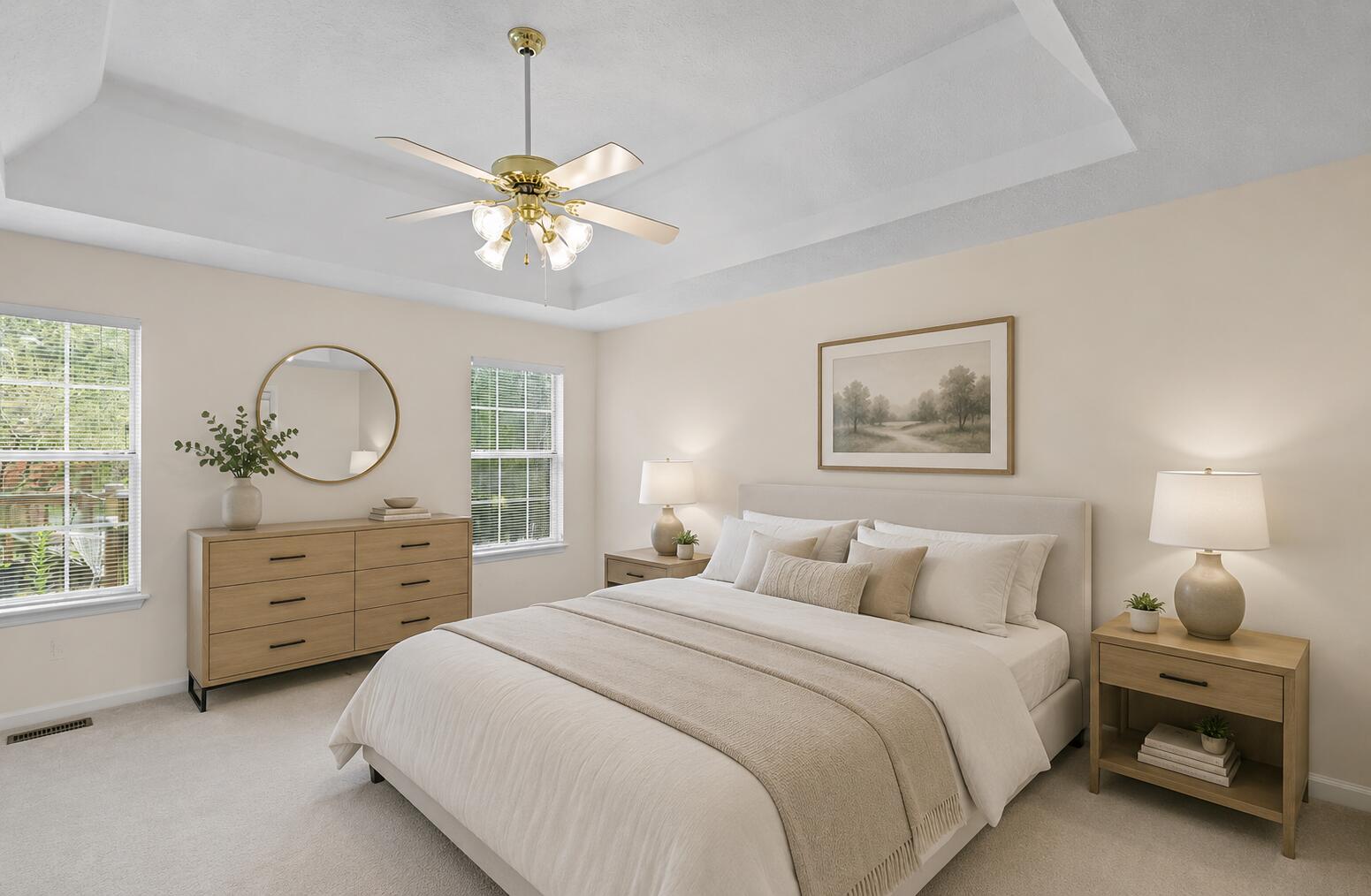 211 Spring Forest Circle Aiken, SC 29803 - Photo 19 of 36 a bedroom with a bed dresser and a window