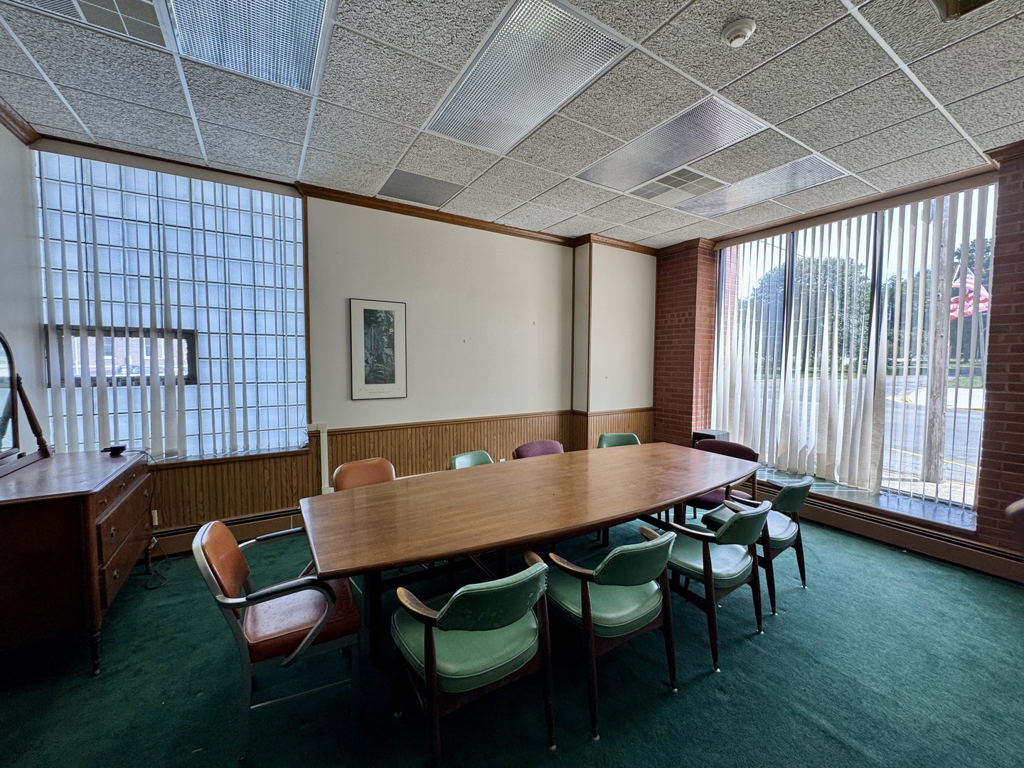 100 West Main Street Tiskilwa, IL 61368 - Photo 13 of 27 a view of a dining room with furniture and wooden floor
