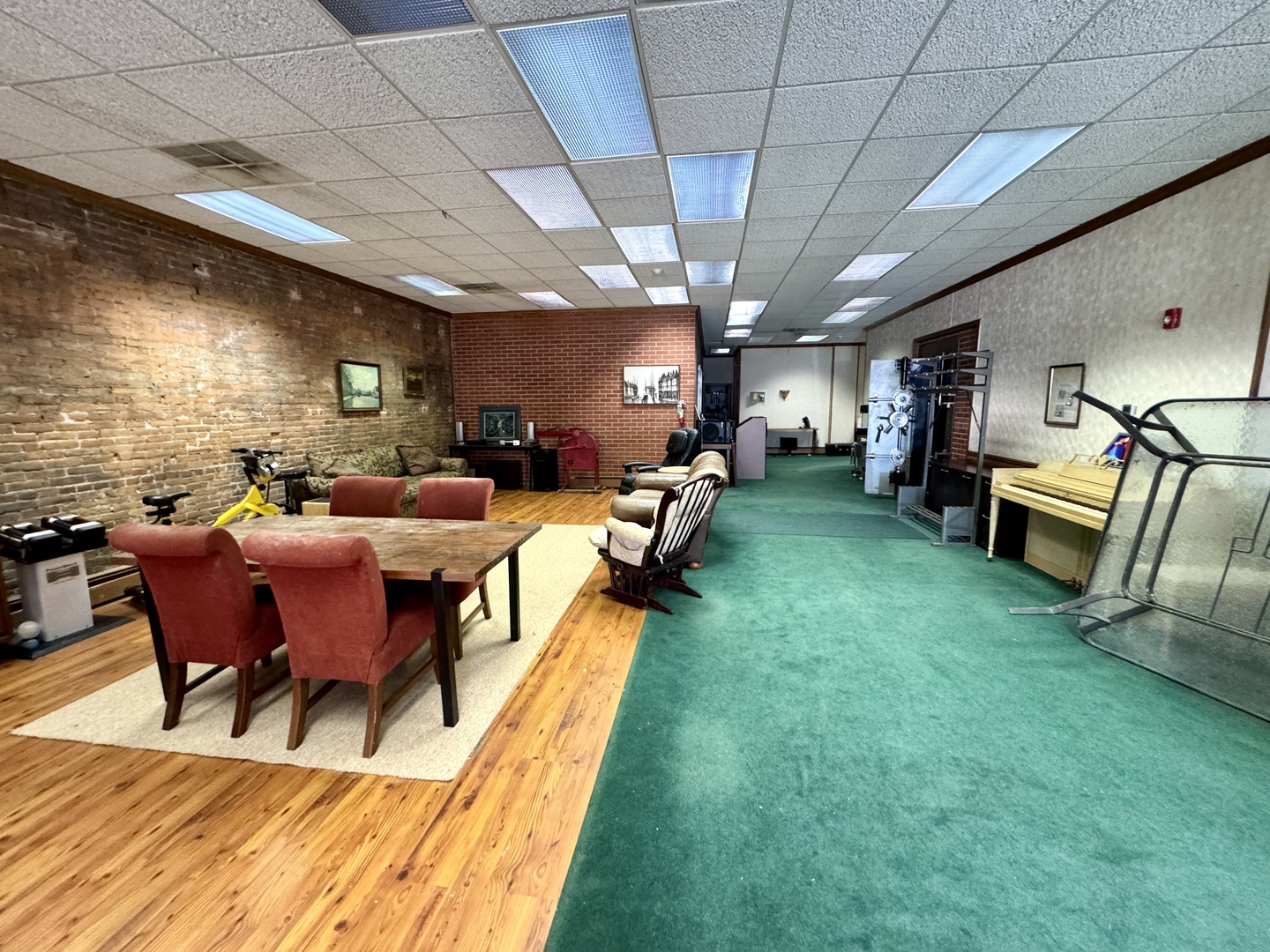 100 West Main Street Tiskilwa, IL 61368 - Photo 3 of 27 a view of a dining room with furniture