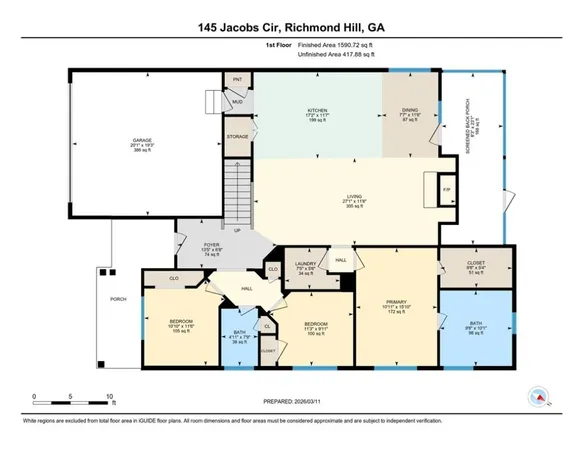 $450,000 | 145 Jacobs Circle, Richmond Hill, GA 31324