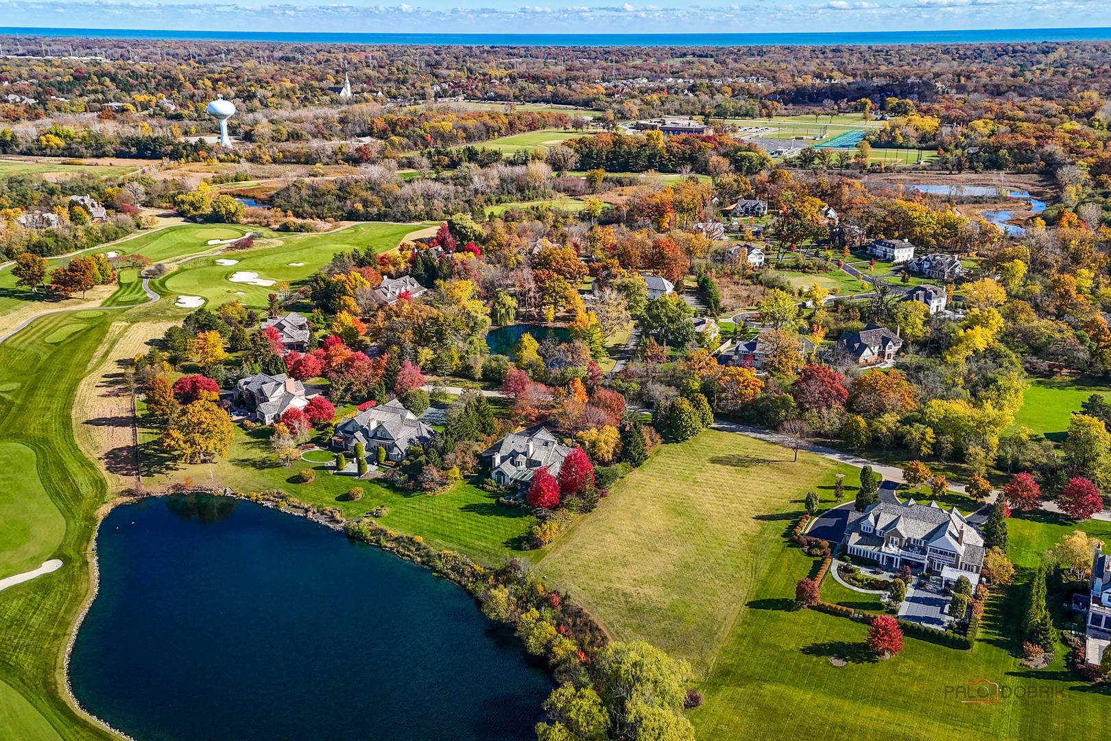 470 Stablewood Lane Lake Forest, IL 60045 - Photo 4 of 21 an aerial view of residential houses with outdoor space