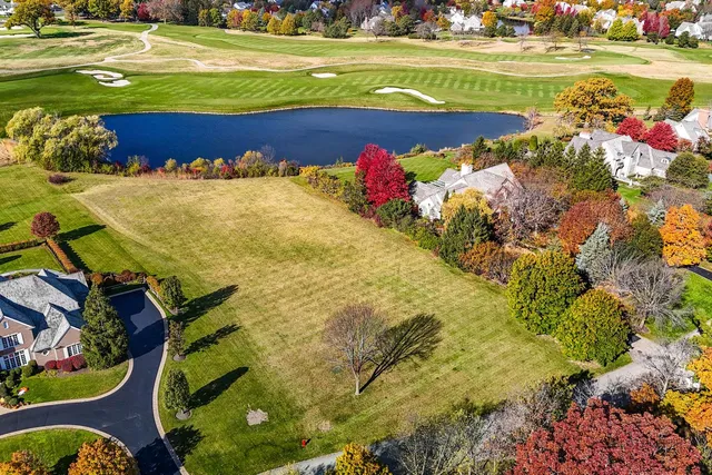 a view of an outdoor space and a lake view
