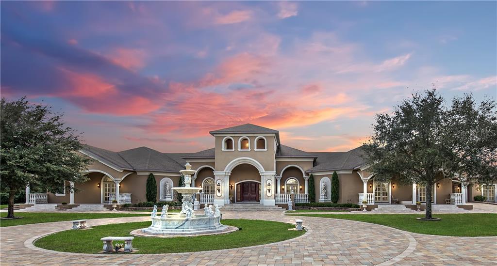 18120 Patterson Road Odessa, FL 33556 - Photo 1 of 1 Welcome to spectacular sunsets as your pass the carrara marble fountain to enter CASA BELLA