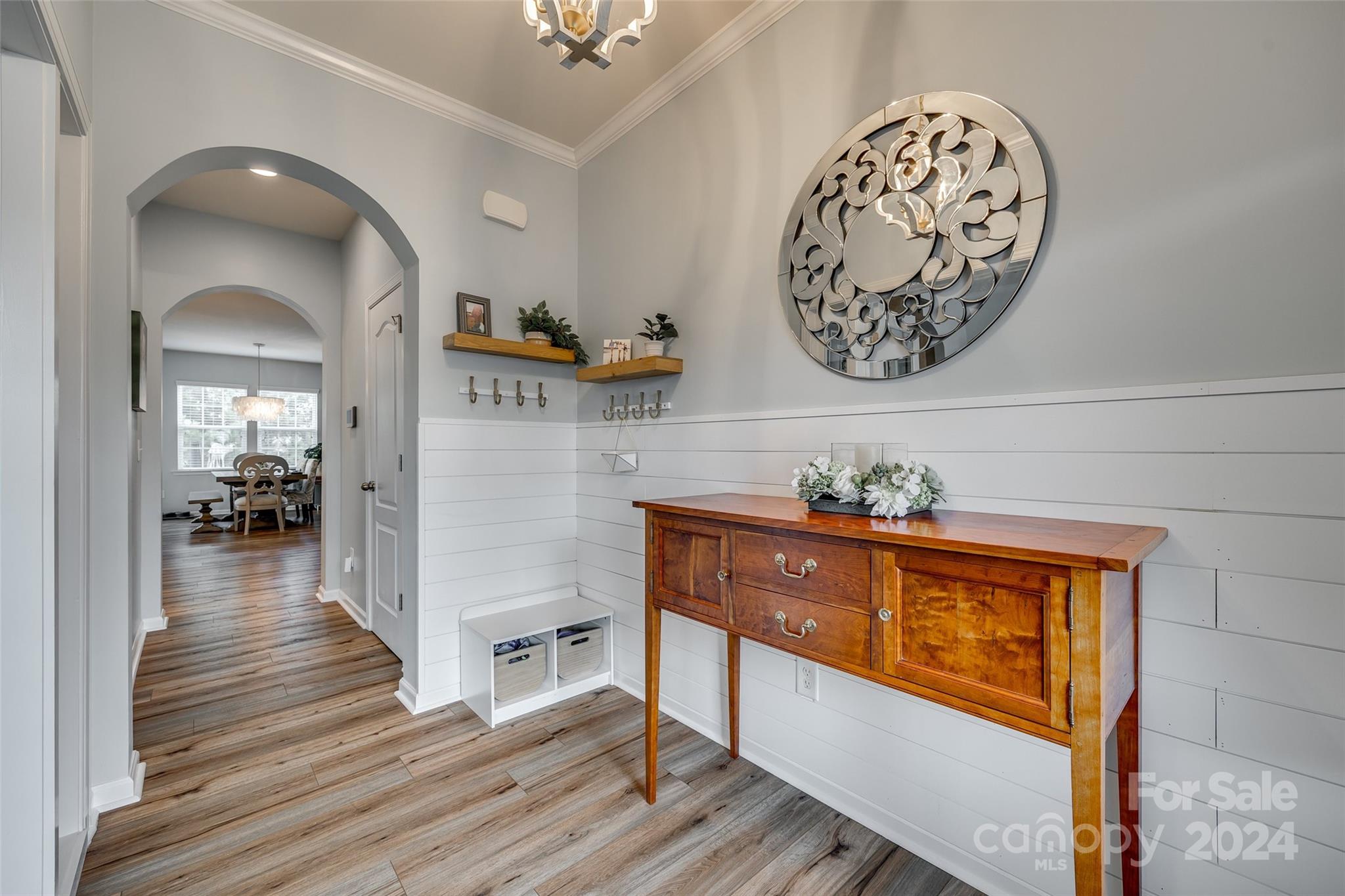2251 Elmview Lane Fort Mill, SC 29715 - Photo 2 of 46 wooden floor with a large window and wooden floor