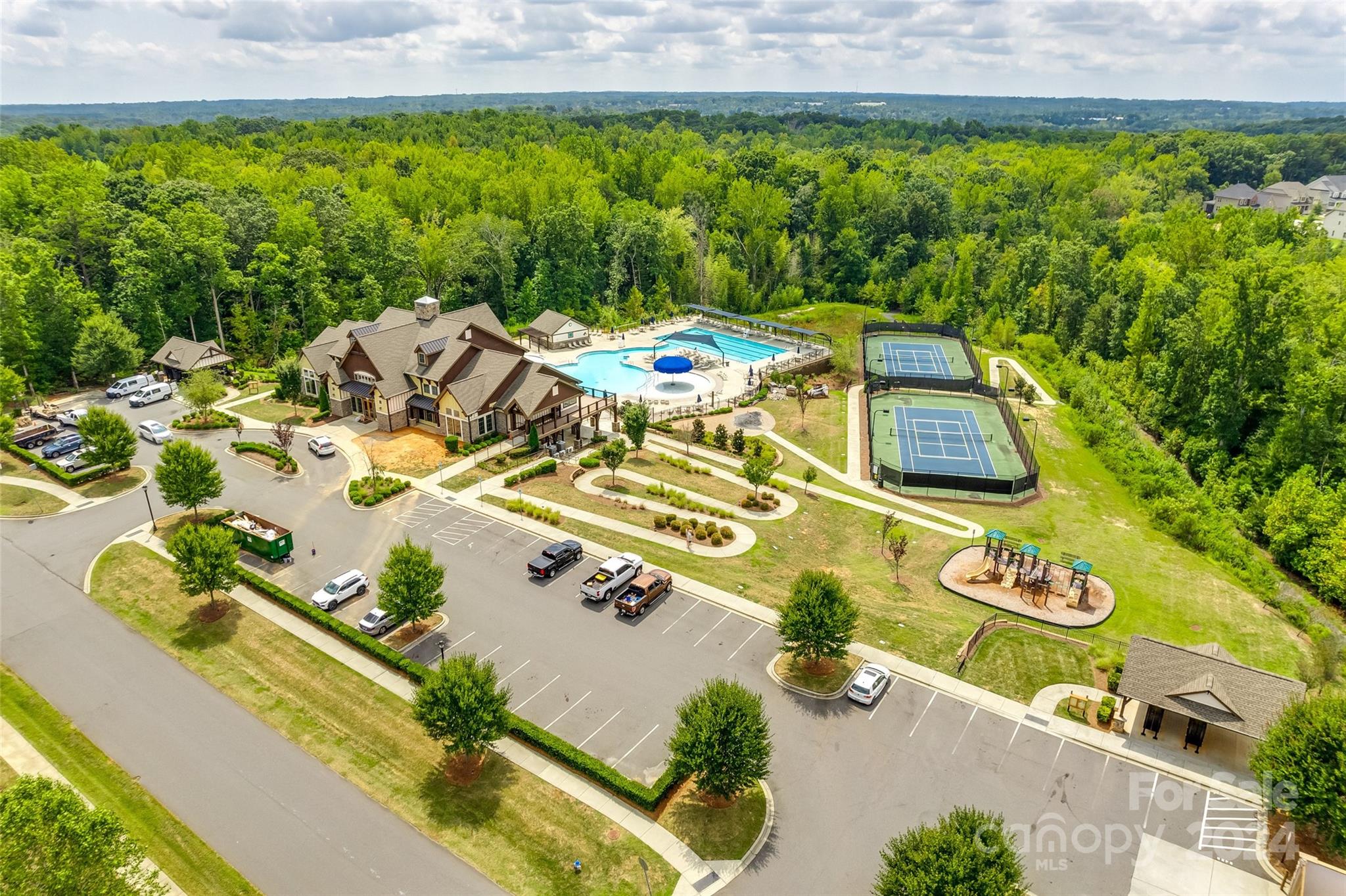 2251 Elmview Lane Fort Mill, SC 29715 - Photo 40 of 46 swimming pool view with a seating space
