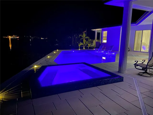 a view of an outdoor space with seating area