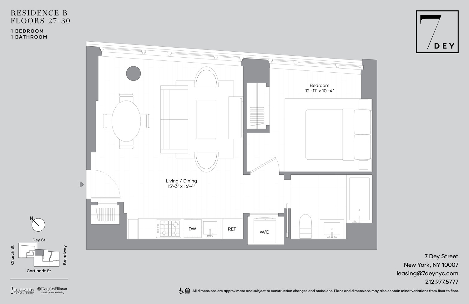 7 Dey Street, Unit 30B Manhattan, NY 10007 - Photo 15 of 15