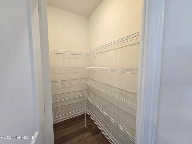 a view of walk in closet