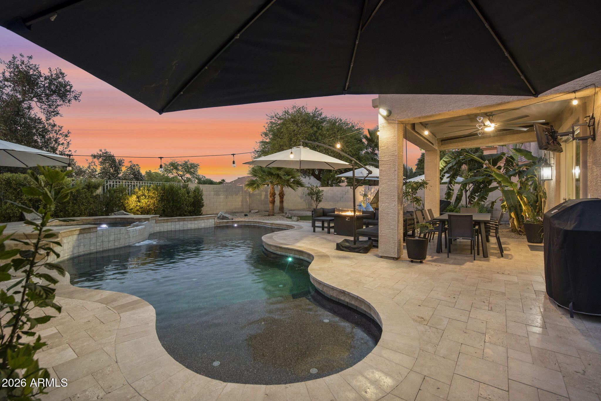 13660 West Monte Vista Road Goodyear, AZ 85395 - Photo 40 of 75 PRIVATE OASIS BACKYARD W/POOL