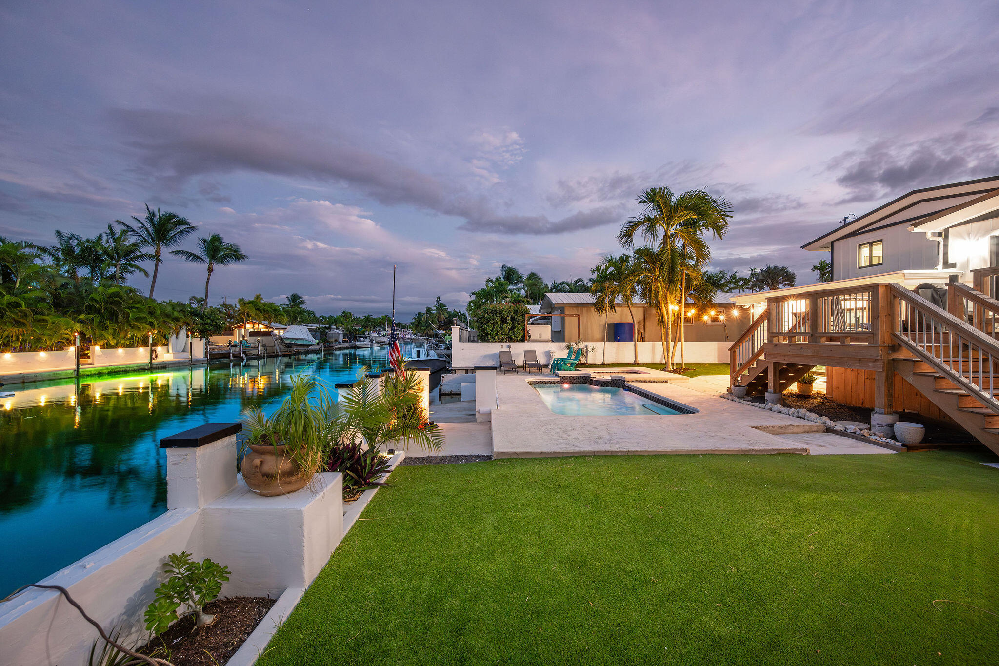 16 Azalea Drive Key Haven, FL 33040 - Photo 76 of 79 Twilight Pool