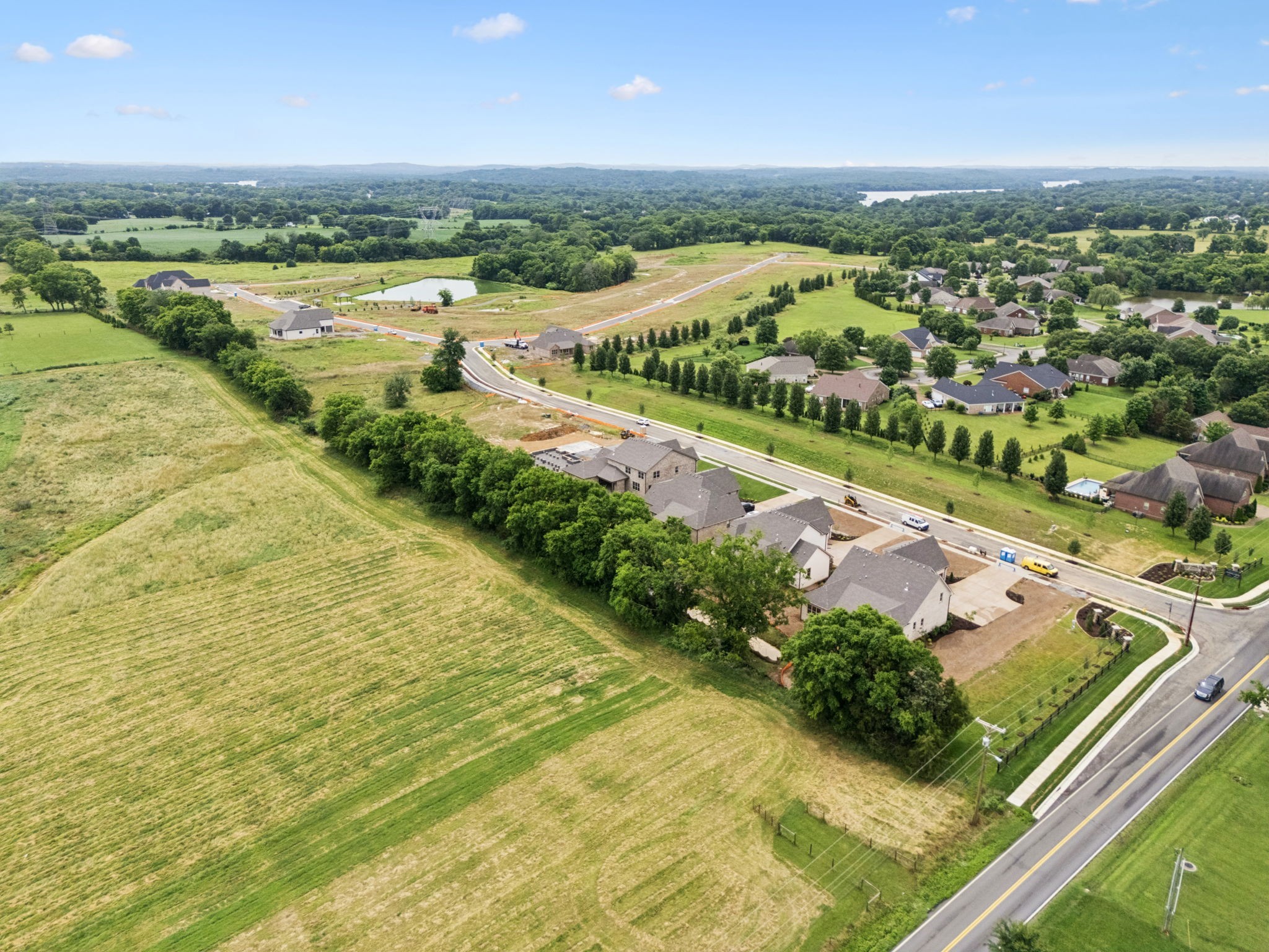 217 Bellsford Road Gallatin, TN 37066 - Photo 69 of 73 an aerial view of residential houses with outdoor space