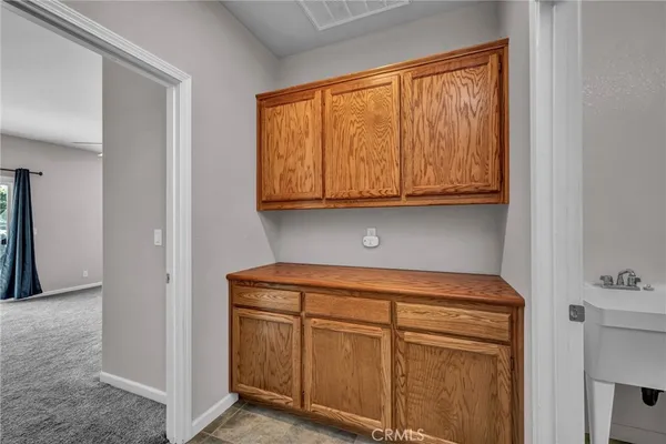 a view of cabinets