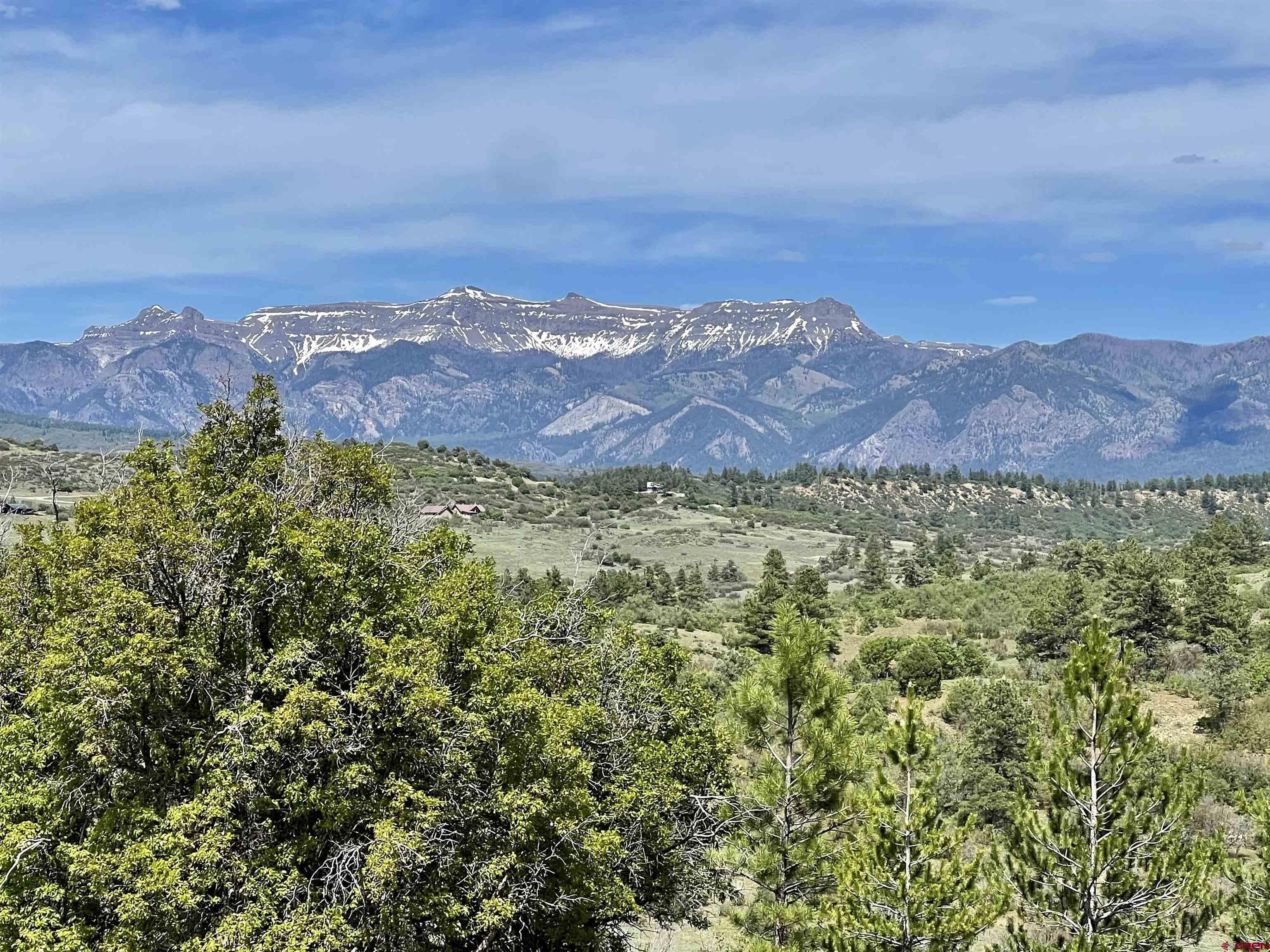 1329 B Spg Vly Rnch Road, Unit ELK HAVEN Chromo, CO 81128 - Photo 21 of 33 a view of a lush green hillside and a mountain