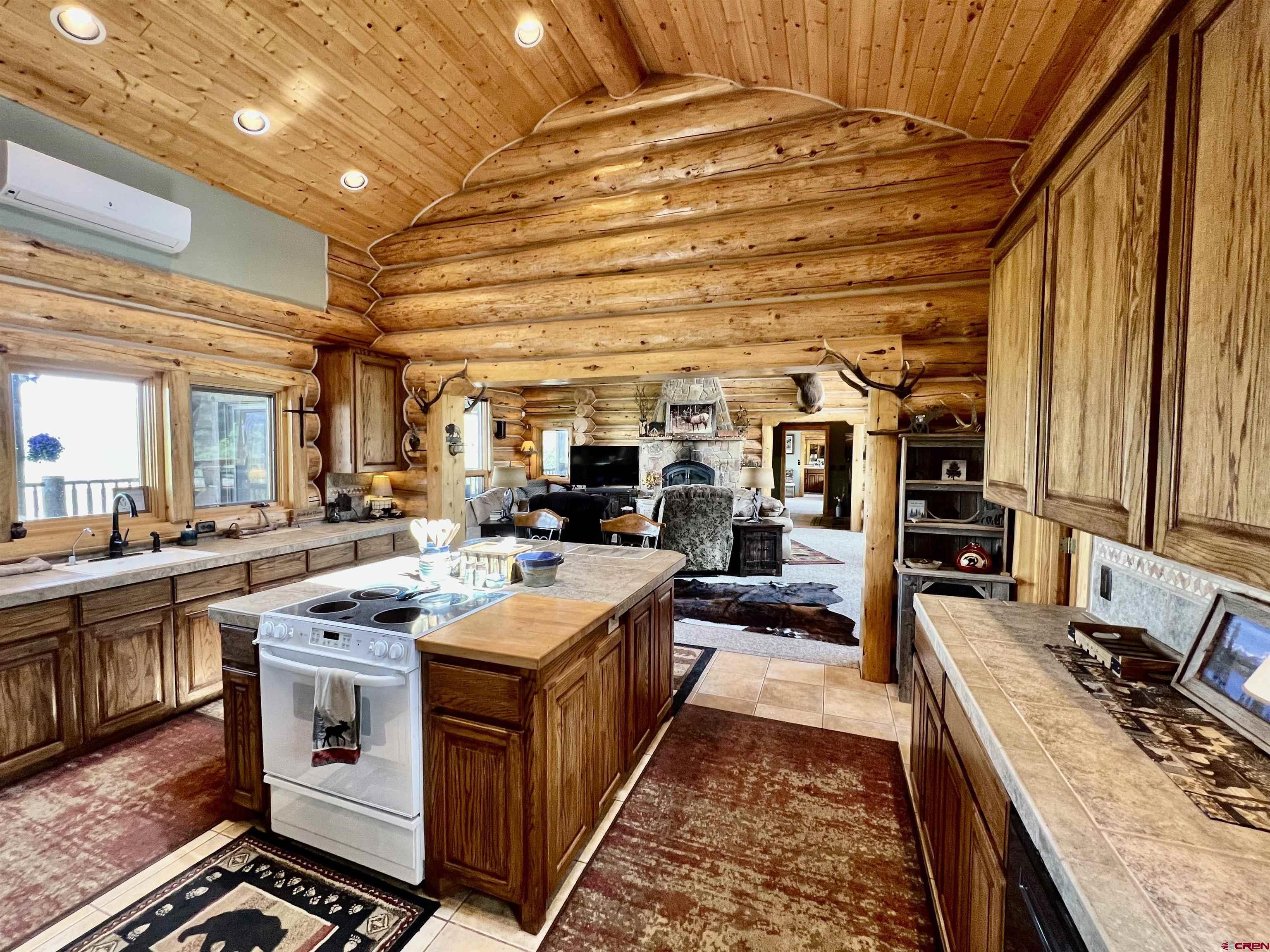 1329 B Spg Vly Rnch Road, Unit ELK HAVEN Chromo, CO 81128 - Photo 25 of 33 a kitchen with stainless steel appliances granite countertop a stove and a sink
