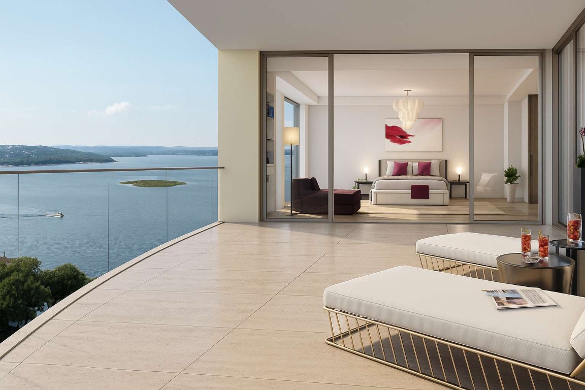 5006 Marshall Ford Road Austin, TX 78732 - Photo 18 of 40 a living room with furniture and a large window