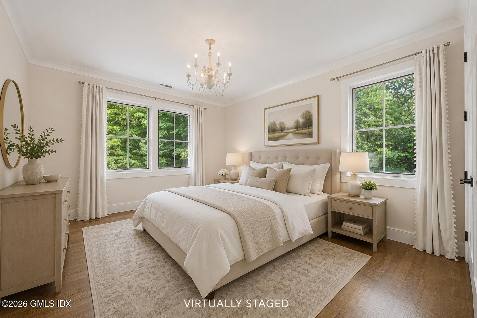 248 Stanwich Road Greenwich, CT 06830 - Photo 23 of 39 Virtually staged bedroom