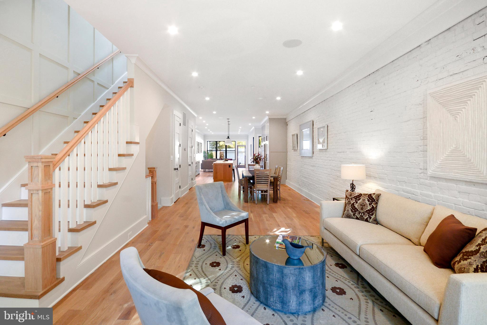 1432 G Street Southeast Washington, DC 20003 - Photo 34 of 35 a living room with furniture and wooden floor