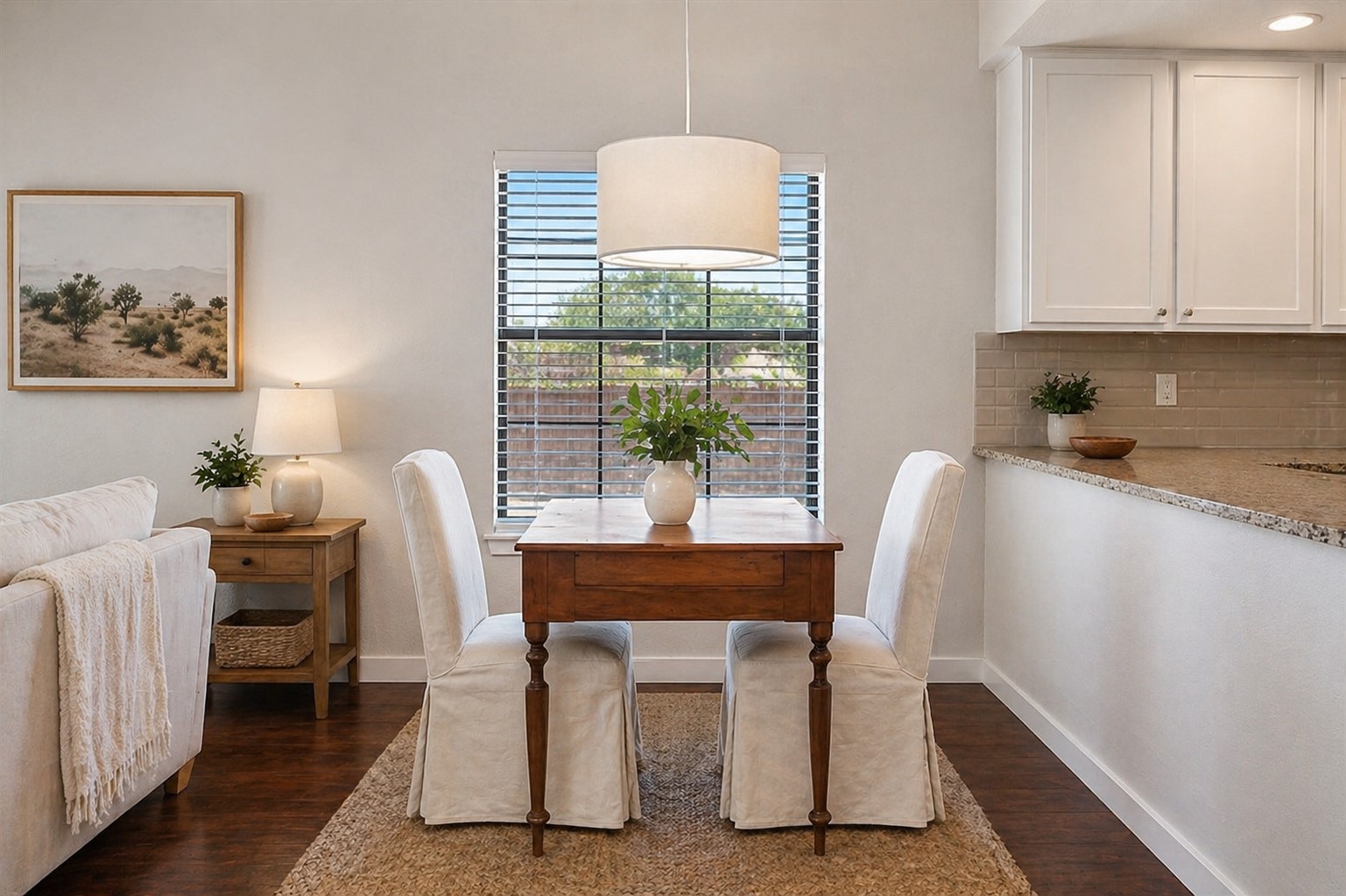 1748 Ohlen Road, Unit 22 Austin, TX 78757 - Photo 4 of 14 Open concept dining area Digitally staged