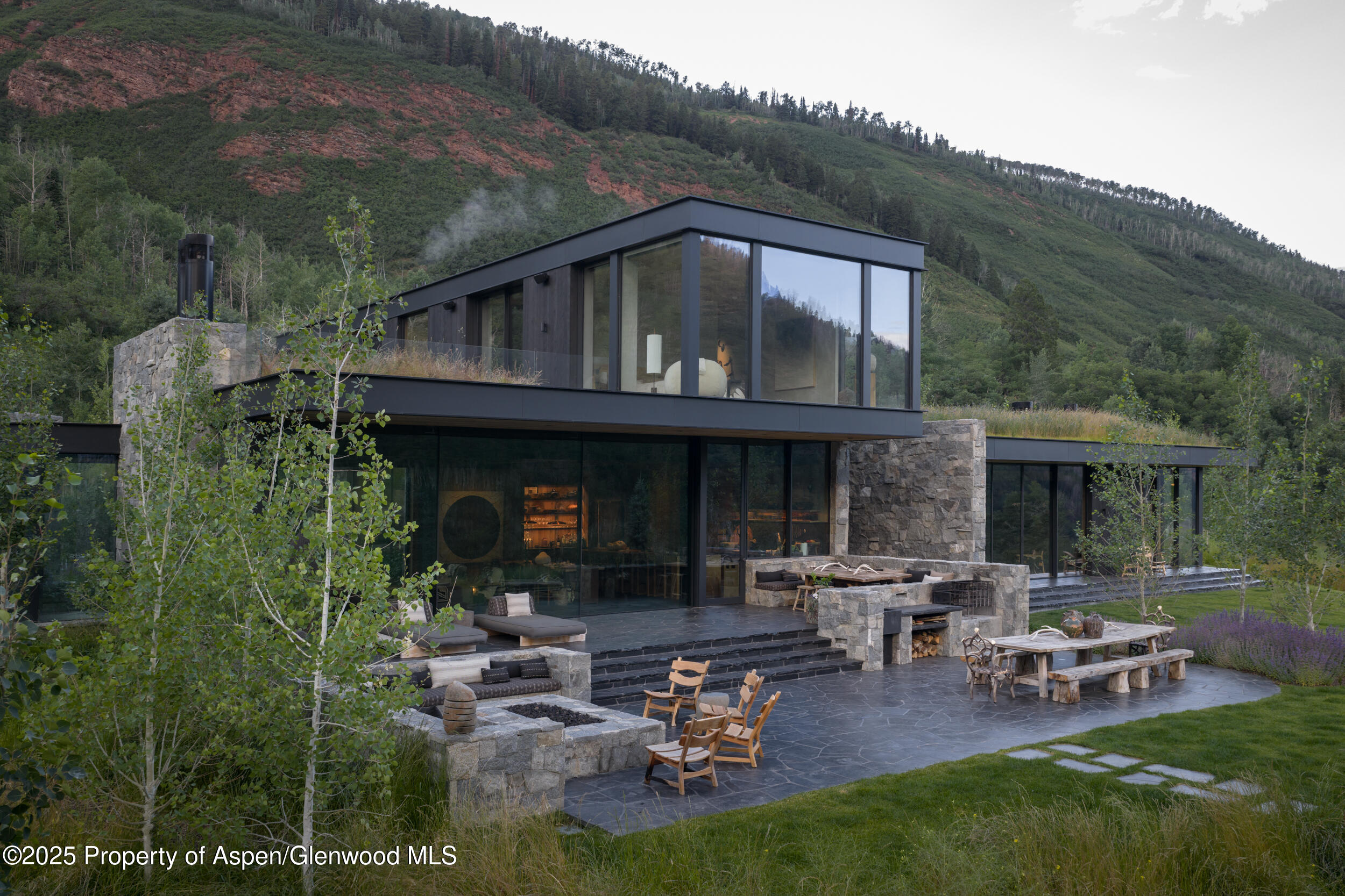 724 North Hayden Road Aspen, CO 81611 - Photo 27 of 49 Rear exterior