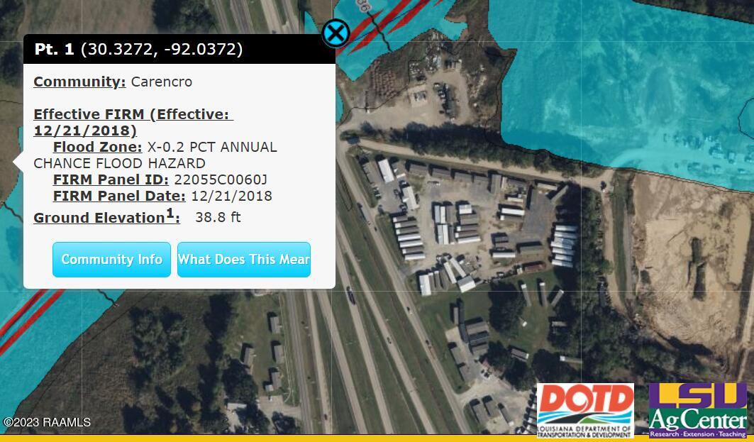 202 Rue Basin Carencro, LA 70520 - Photo 4 of 4 Flood Map