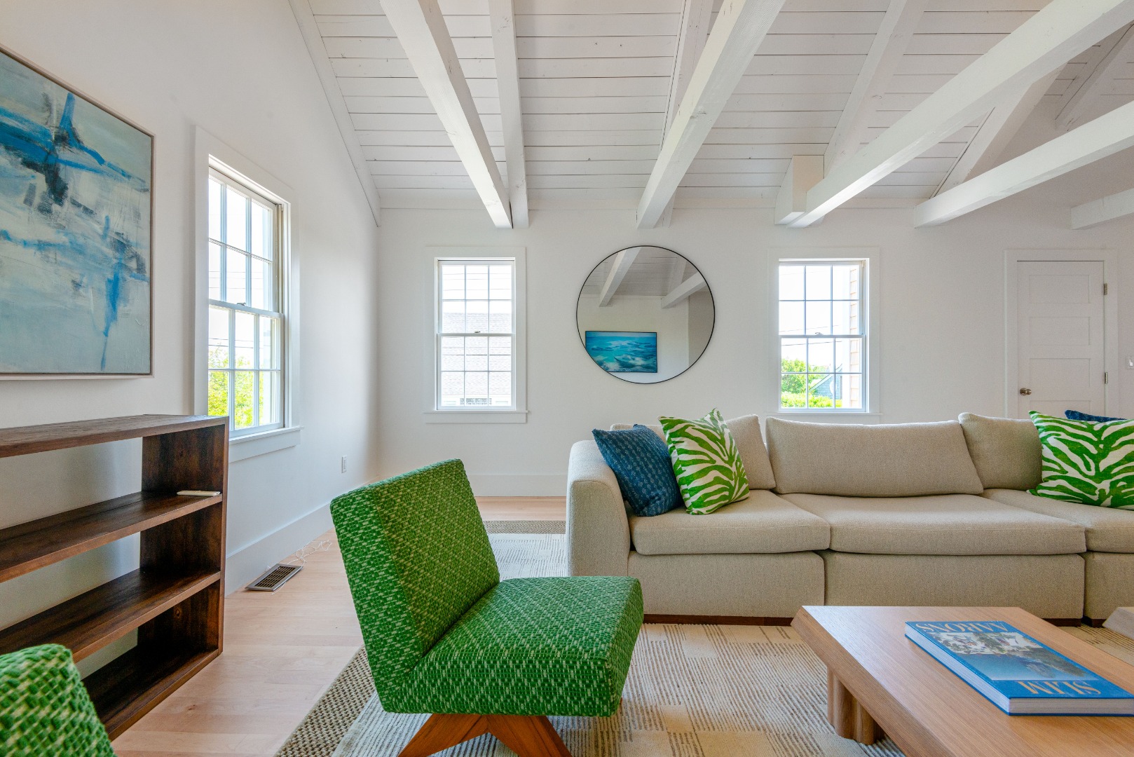 12 Willard Street Nantucket, MA 02554 - Photo 7 of 36 a living room with furniture and a wooden floor