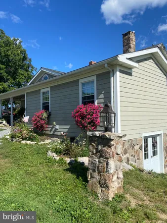 a front view of house with yard