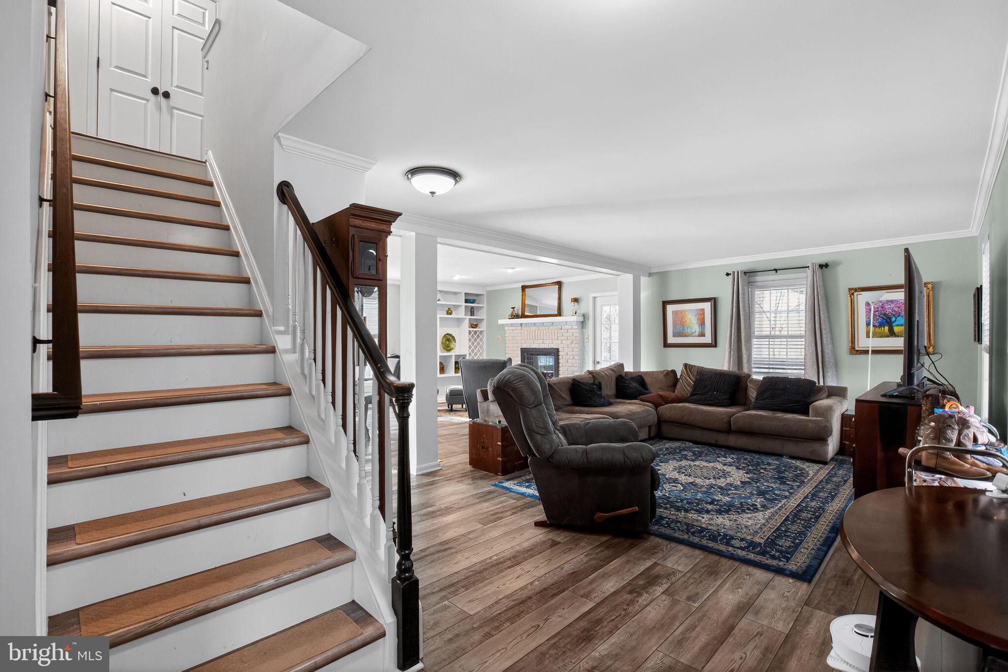 615 Clarks Run Road La Plata, MD 20646 - Photo 13 of 47 a living room with furniture and wooden floor