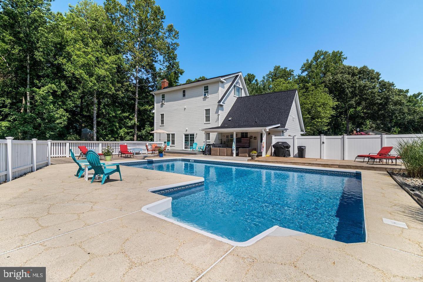 615 Clarks Run Road La Plata, MD 20646 - Photo 29 of 47 swimming pool view with a seating space