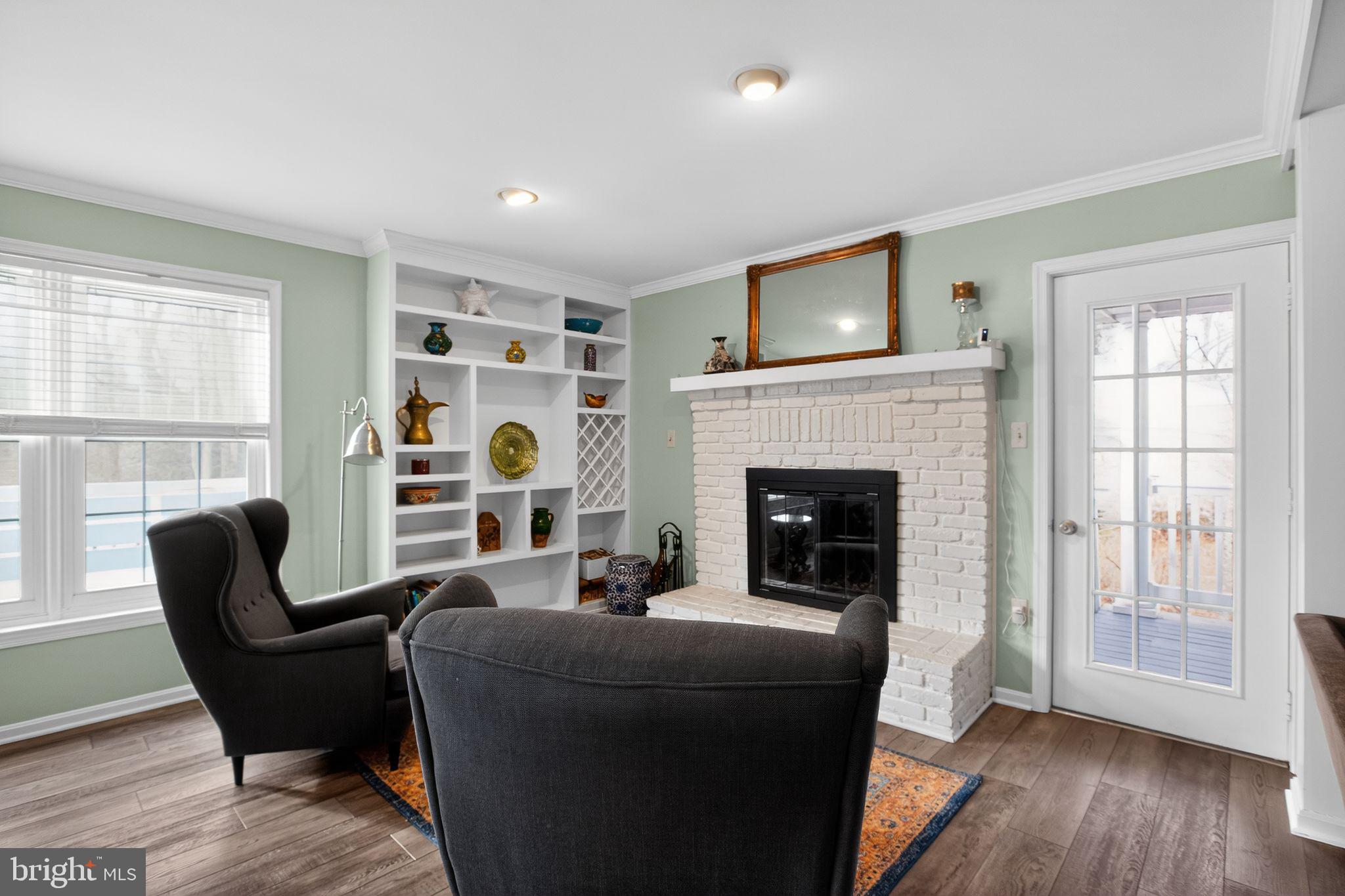 615 Clarks Run Road La Plata, MD 20646 - Photo 7 of 47 a living room with furniture and a fireplace