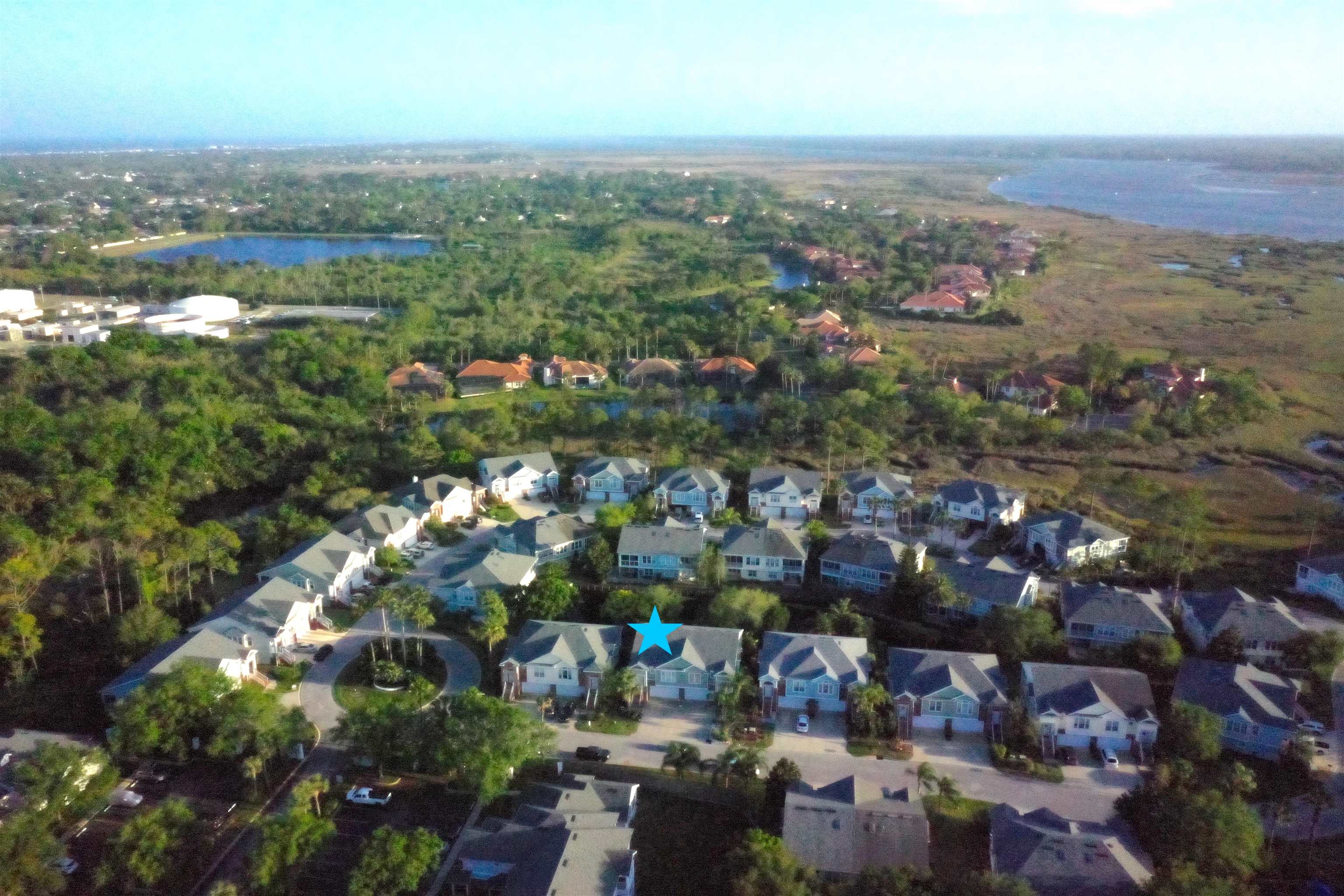 176 Sunset Circle North St. Augustine, FL 32080 - Photo 44 of 44 an aerial view of a city