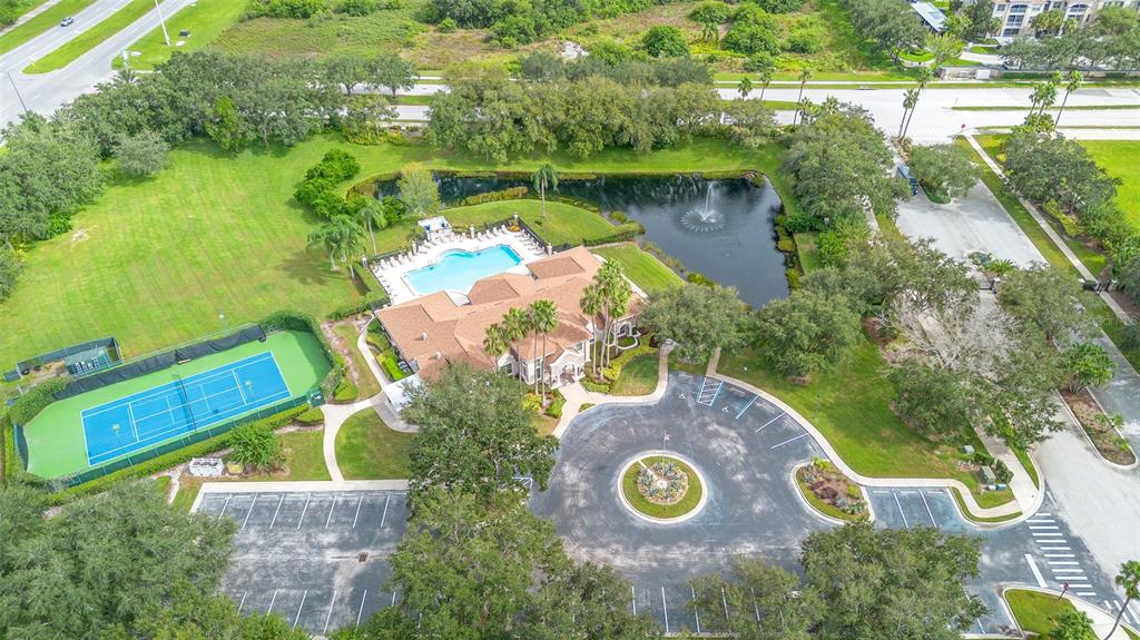 3111 River Branch Circle Kissimmee, FL 34741 - Photo 36 of 39 an aerial view of a house with outdoor space and lake view