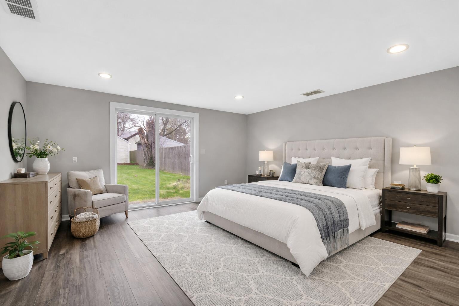 309 Michigami Trail Porter, IN 46304 - Photo 22 of 28 a bedroom with a bed and a couch