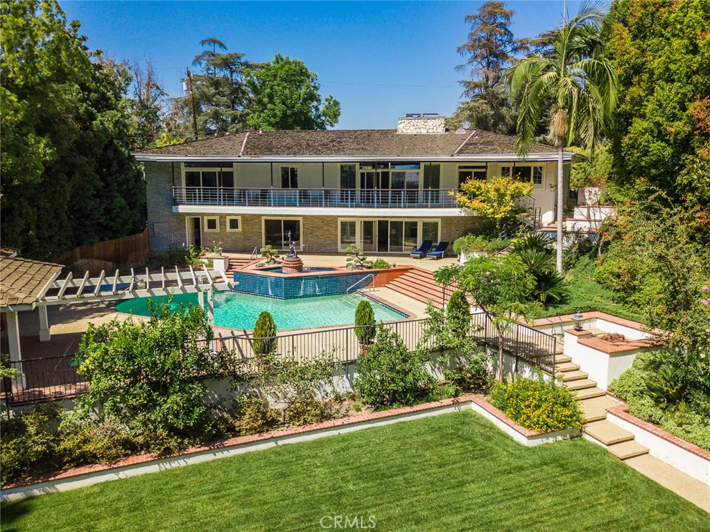 2463 Ridgeway Road San Marino, CA 91108 - Photo 1 of 1 front view of a house with a yard