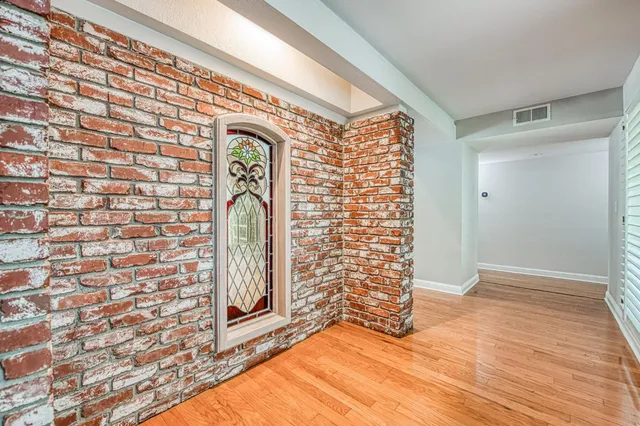 a view of front door of house