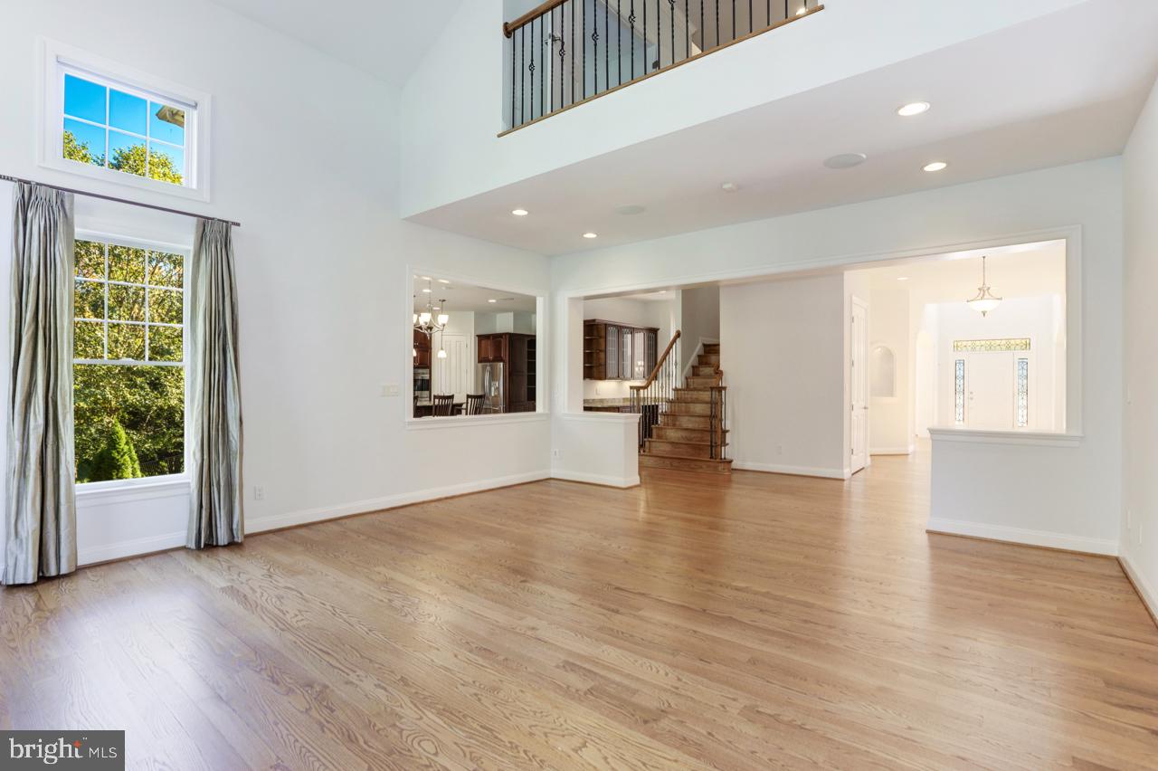 9600 Thistle Ridge Lane Vienna, VA 22182 - Photo 13 of 69 Family Room - Open to Upper Foyer
