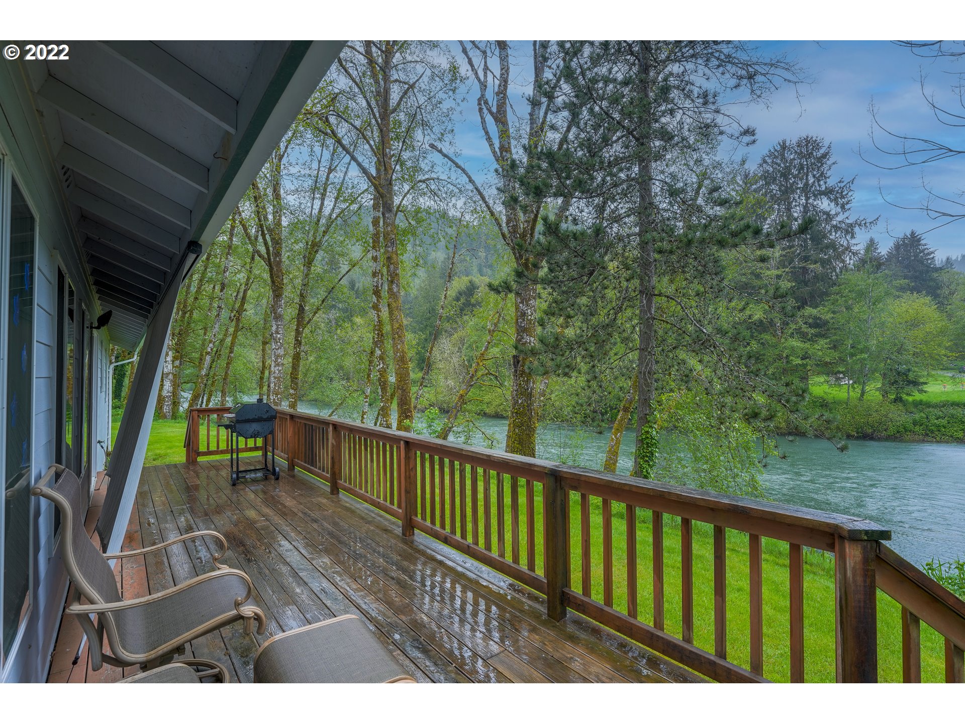 79774 Lower Nehalem Road Seaside, OR 97138 - Photo 3 of 32 a view of outdoor space with deck and yard