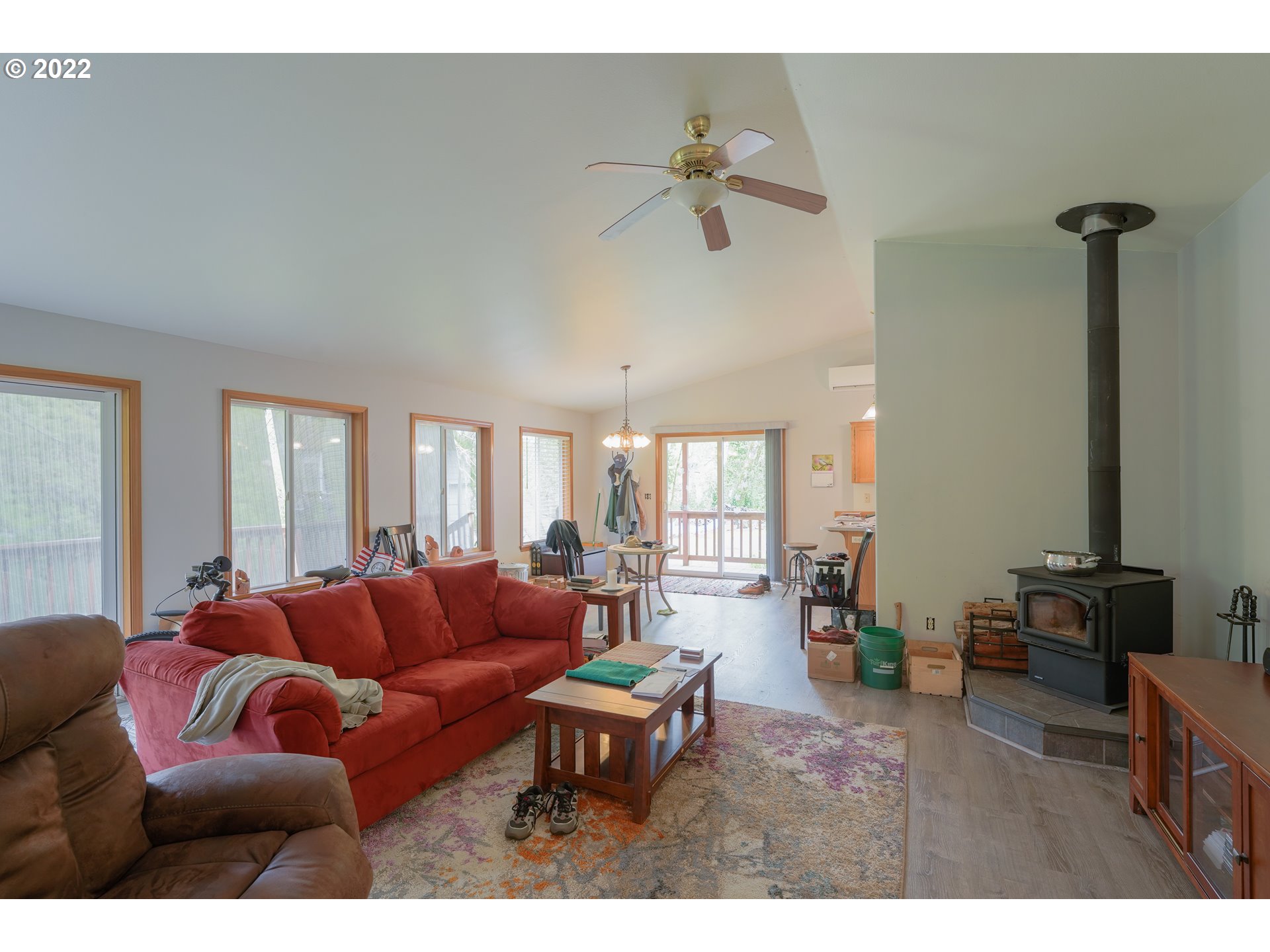 79774 Lower Nehalem Road Seaside, OR 97138 - Photo 7 of 32 a living room with furniture and wooden floor