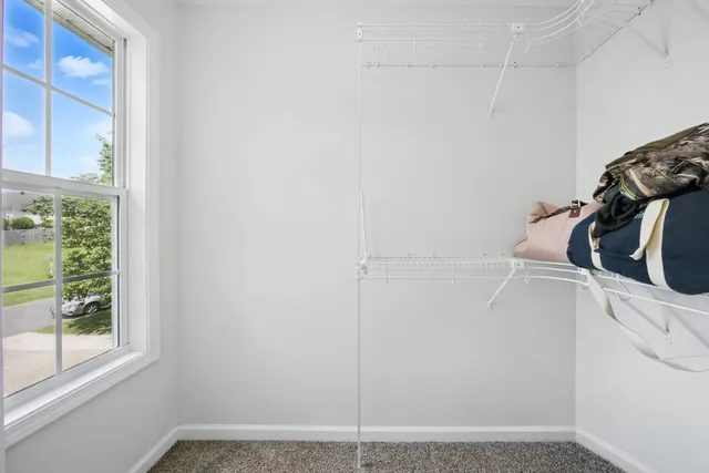 a view of walk in closet