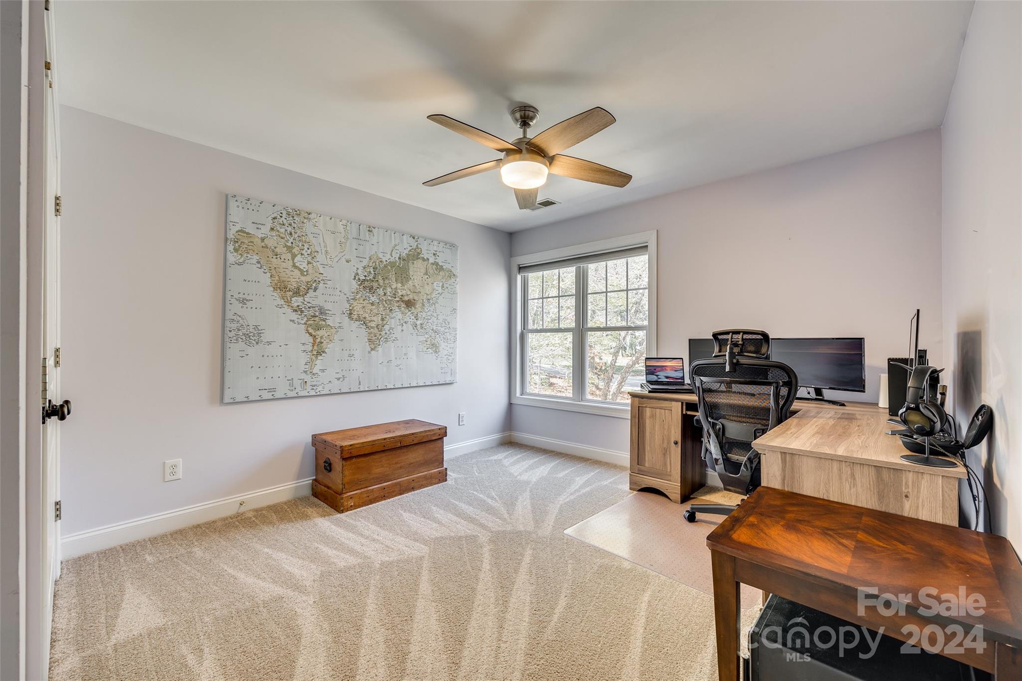 10621 Hanging Moss Trail Charlotte, NC 28227 - Photo 28 of 47 a bedroom with furniture and a window