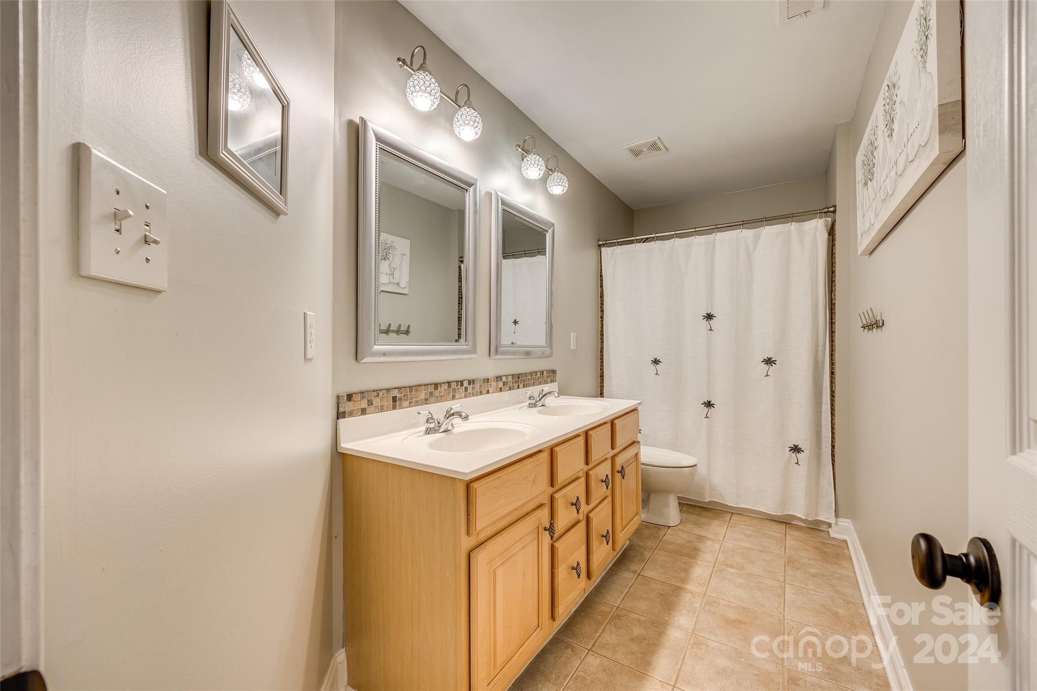 10621 Hanging Moss Trail Charlotte, NC 28227 - Photo 32 of 47 a bathroom with a sink and a mirror