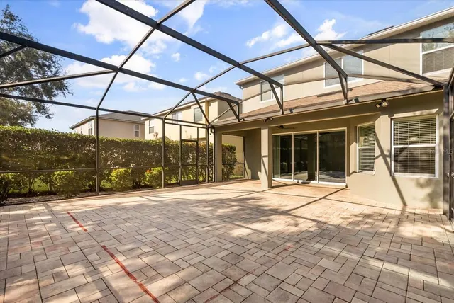a view of a house with sitting area