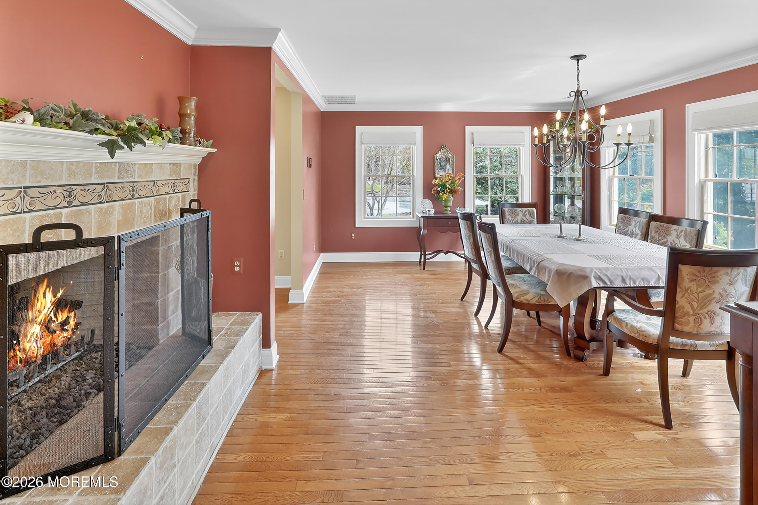 617 Oceanview Road Brielle, NJ 08730 - Photo 15 of 94 a view of a dining room with furniture window and outside view