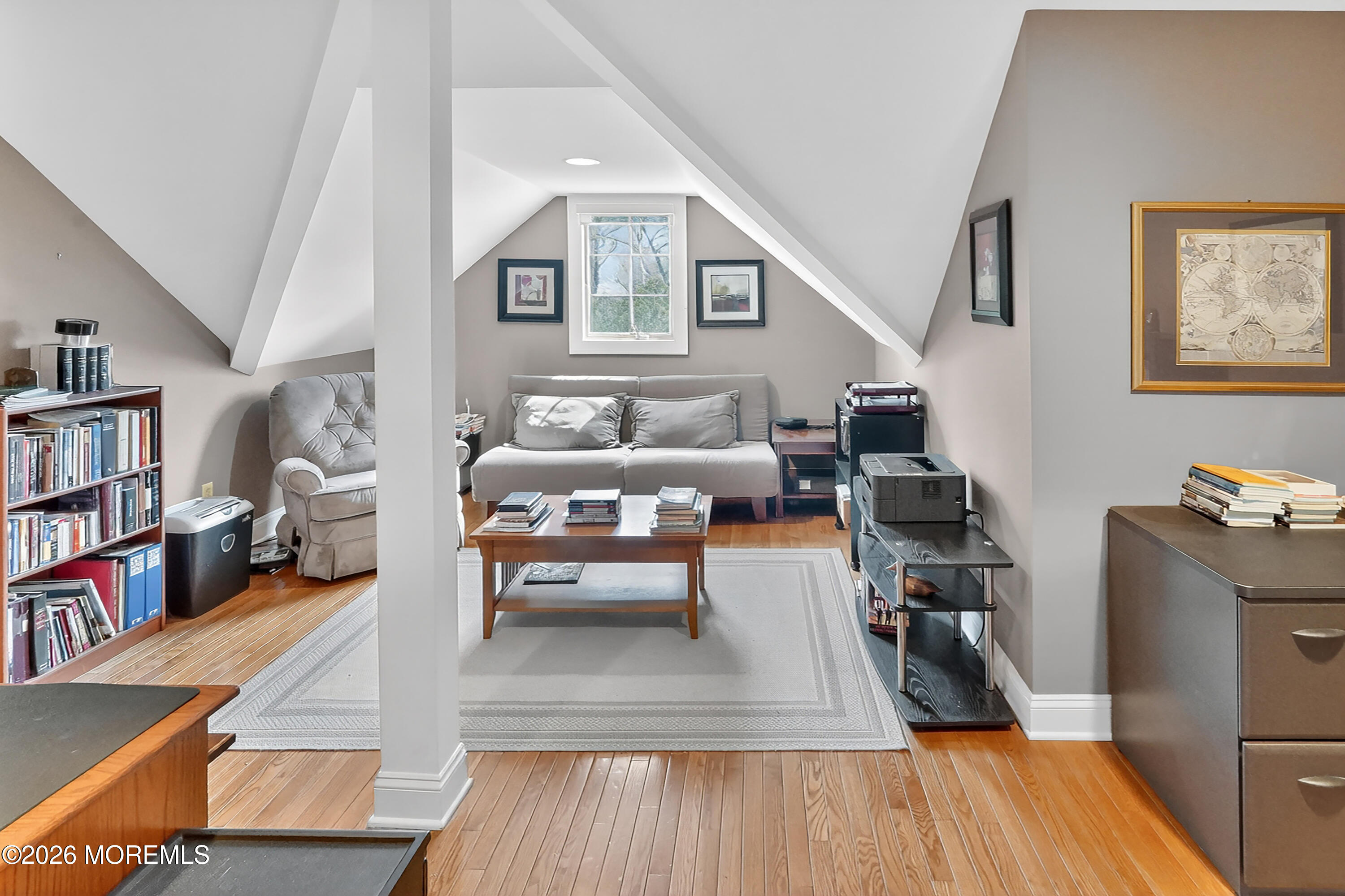 617 Oceanview Road Brielle, NJ 08730 - Photo 30 of 94 a living room with furniture and a wooden floor