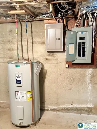a view of water heater room