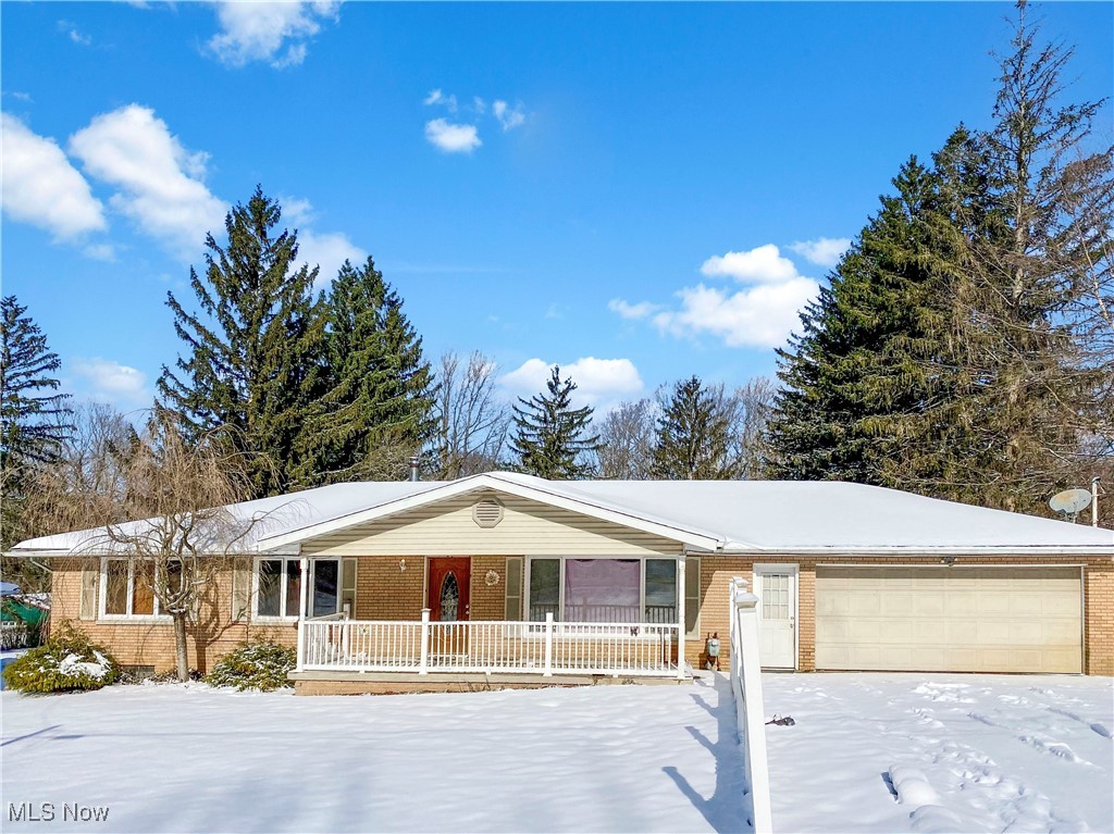 1034 Straub Road West Mansfield, OH 44904 - Photo 24 of 27 Ranch-style home featuring a garage