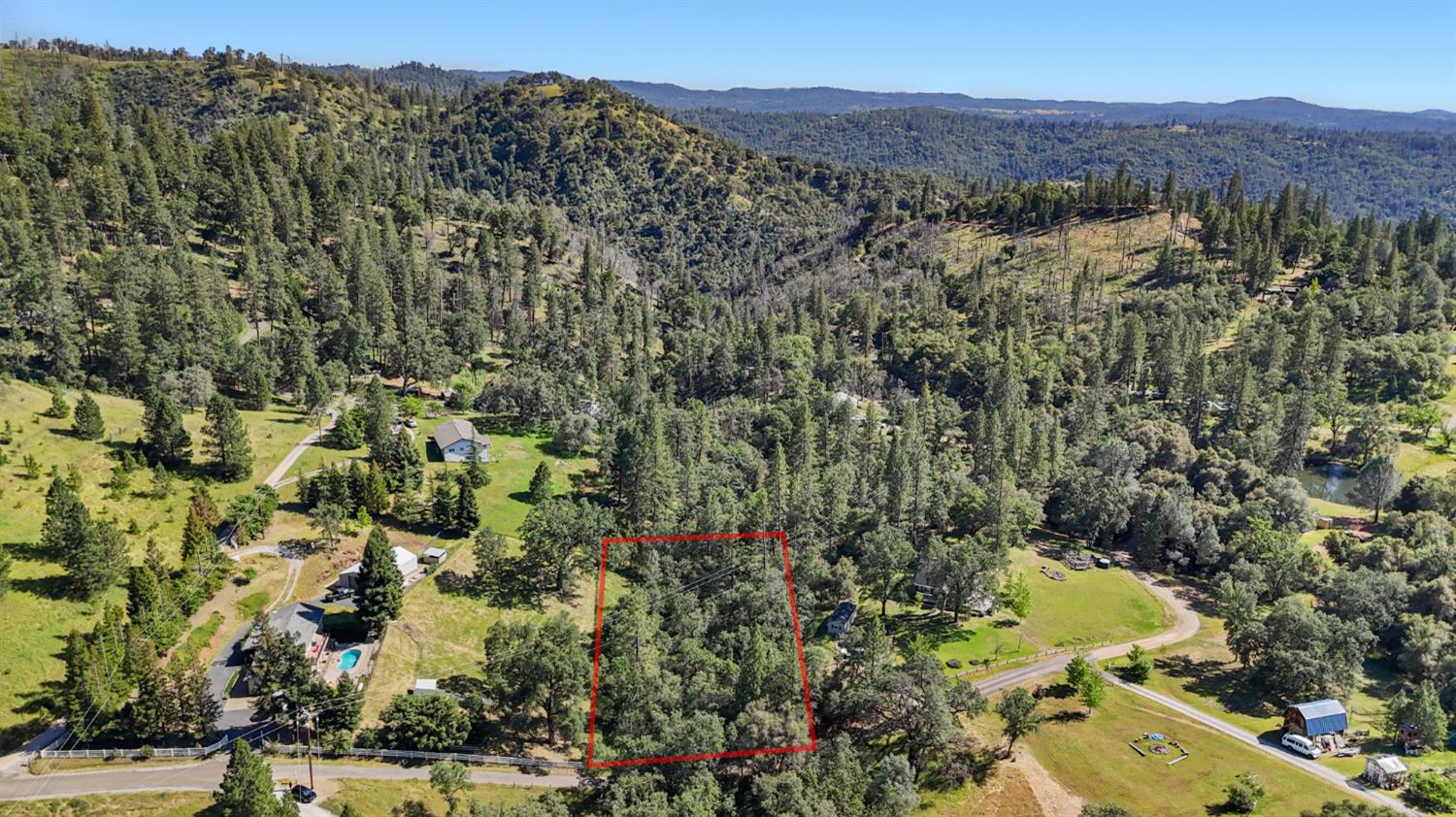 0 Hoot Owl Ravine Road Placerville, CA 95667 - Photo 16 of 20 an aerial view of residential house and outdoor space