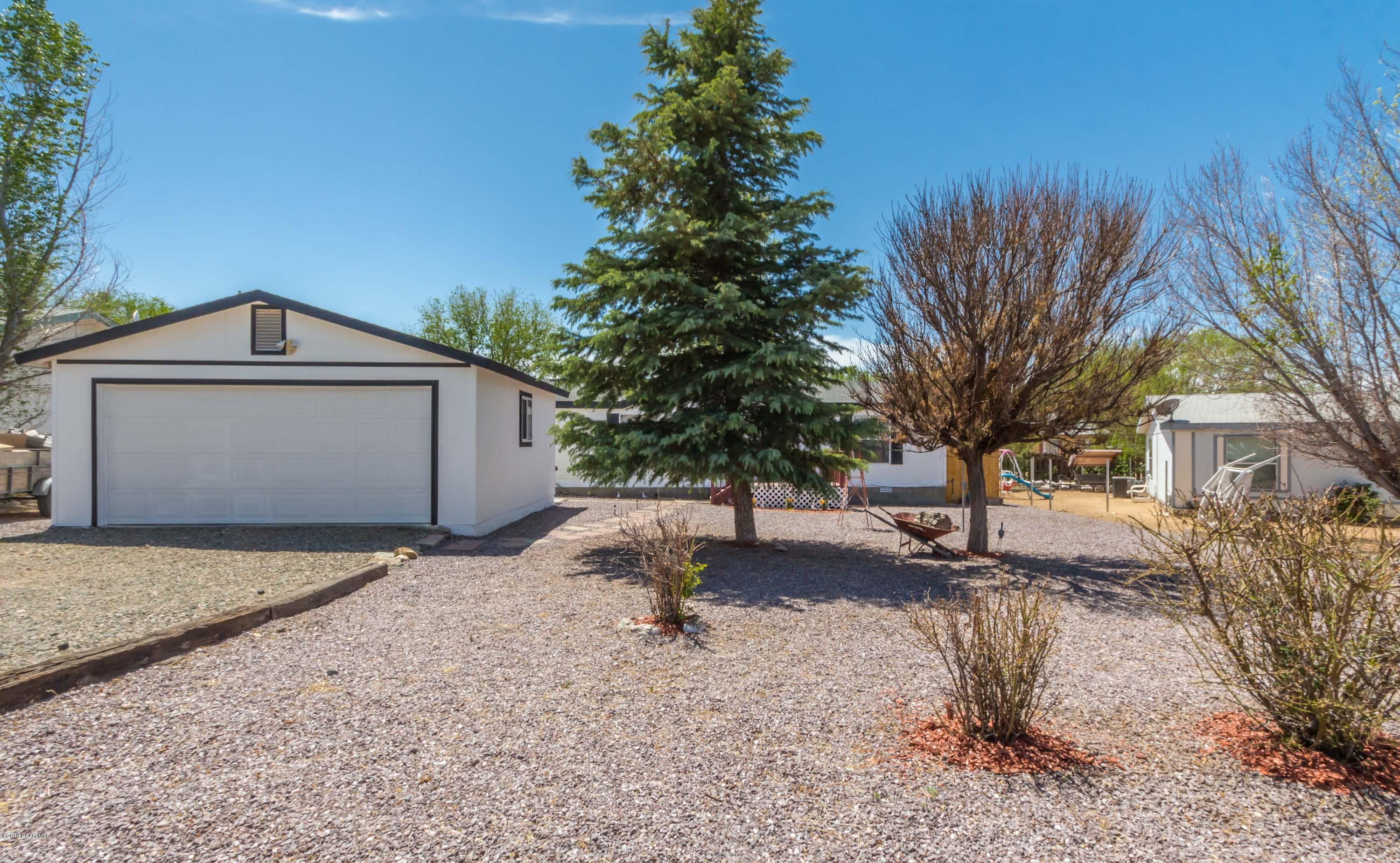 1925 Fox Road Chino Valley, AZ 86323 - Photo 3 of 25 Front Of Property with Detached Garage