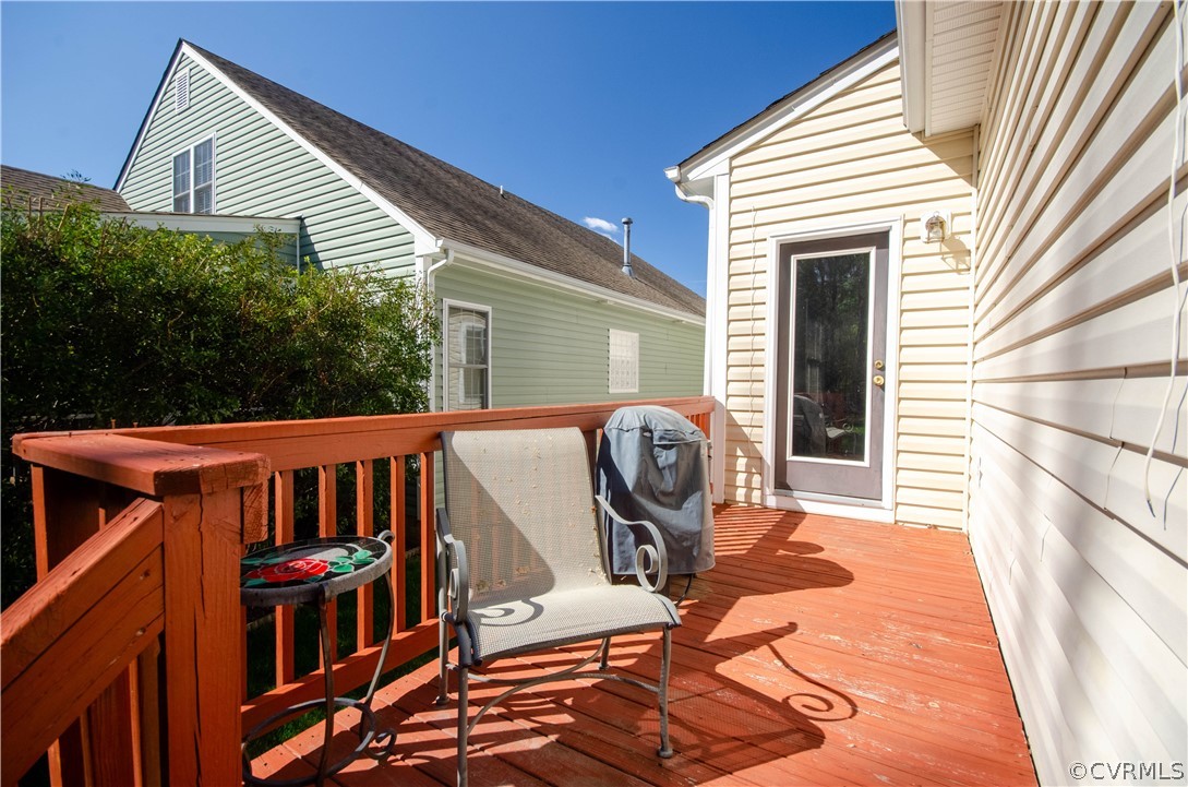 1113 Alcorn Terrace Midlothian, VA 23114 - Photo 33 of 36 a view of a two chairs in the balcony