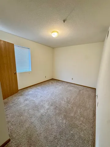 an empty room with a empty space